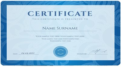 certification